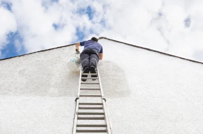 Peinture extérieure à la Cresse — façades et ravalement